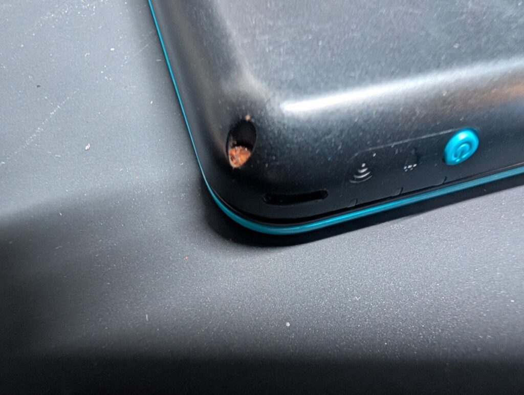 2DSLLのY字ネジサビの様子