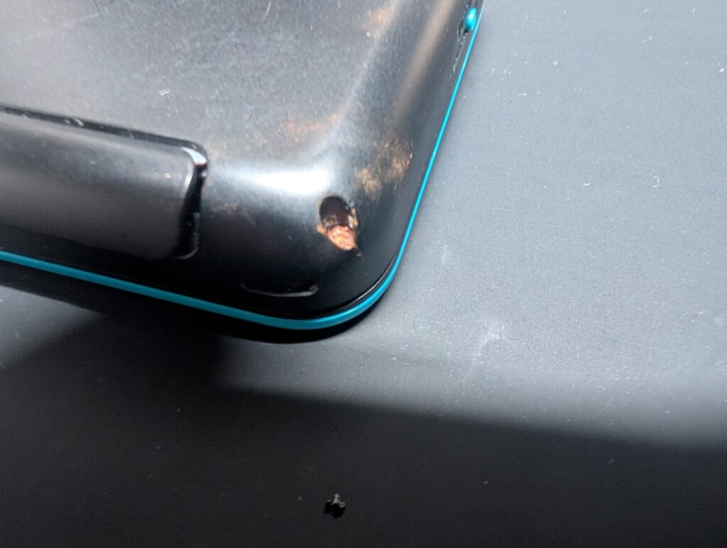 2DSLLのY字ネジサビの様子