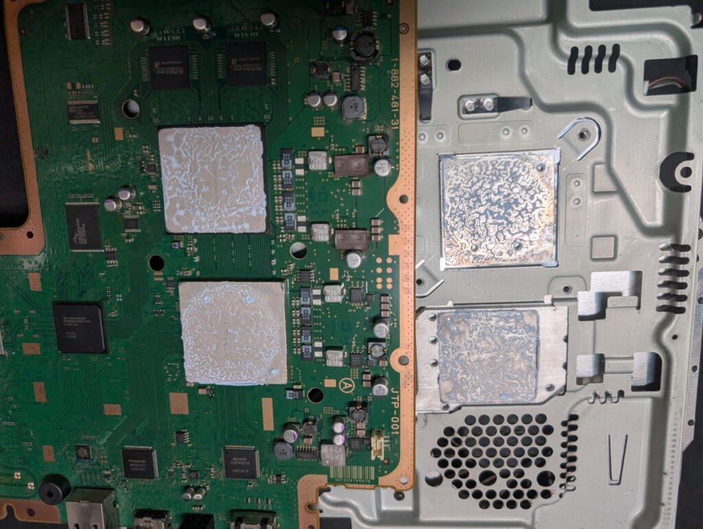 アップデートエラーが発生したCECH-2500