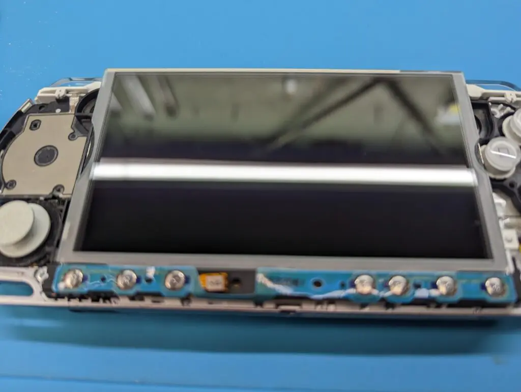 プロテクターを交換したＰＳＰ