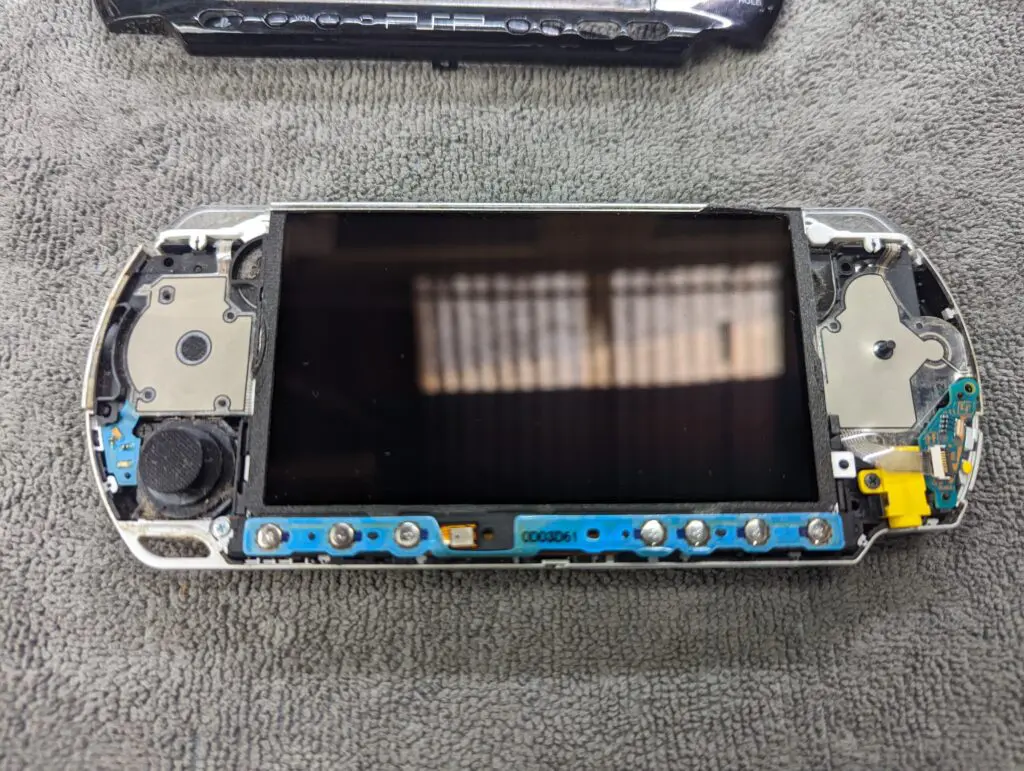 ボタンの反応が悪いPSP