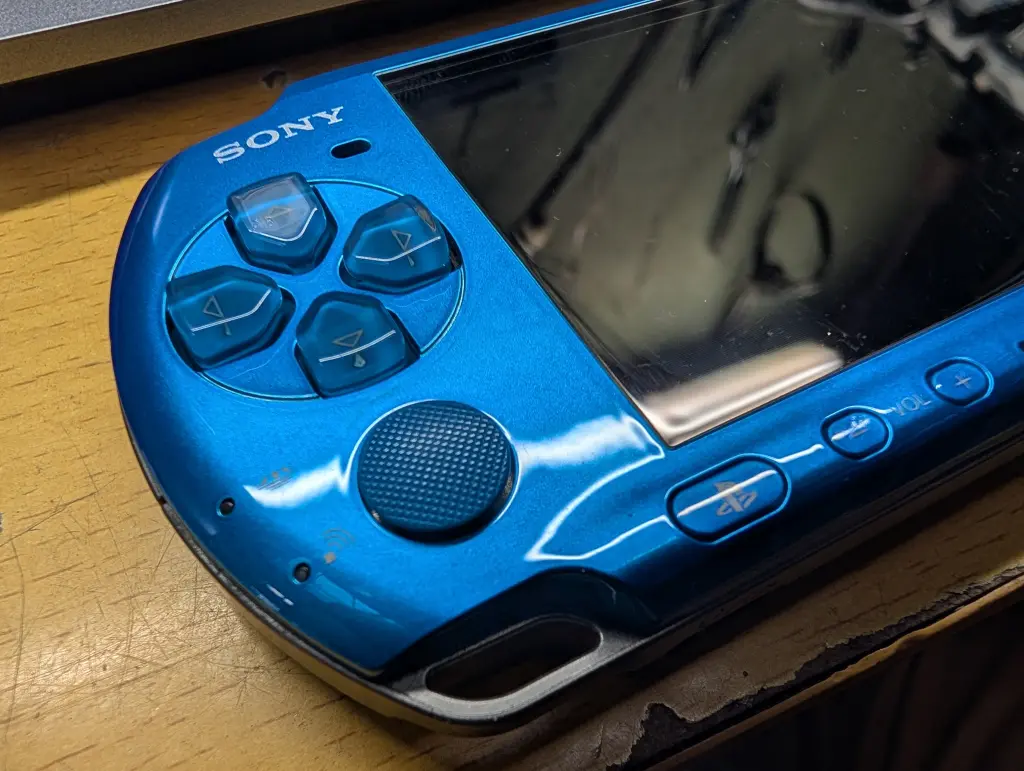 十字キーの反応が悪いＰＳＰ