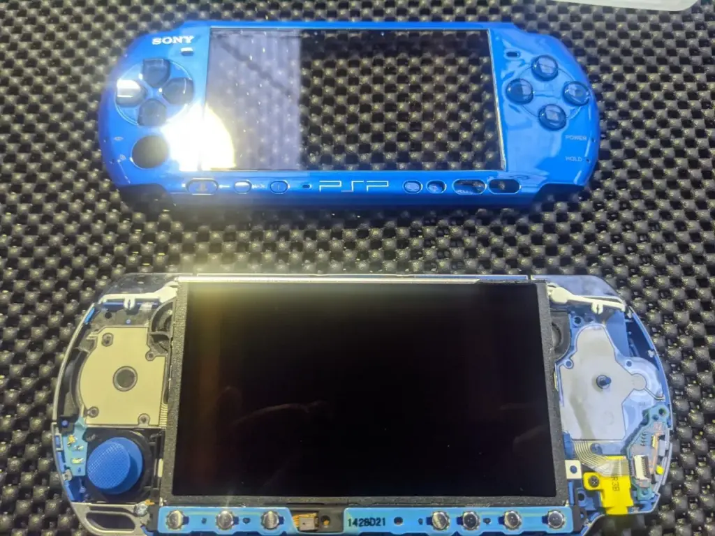 インターネットに接続できないPSPを修理