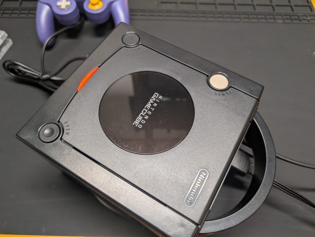 ディスクを認識しないゲームキューブ