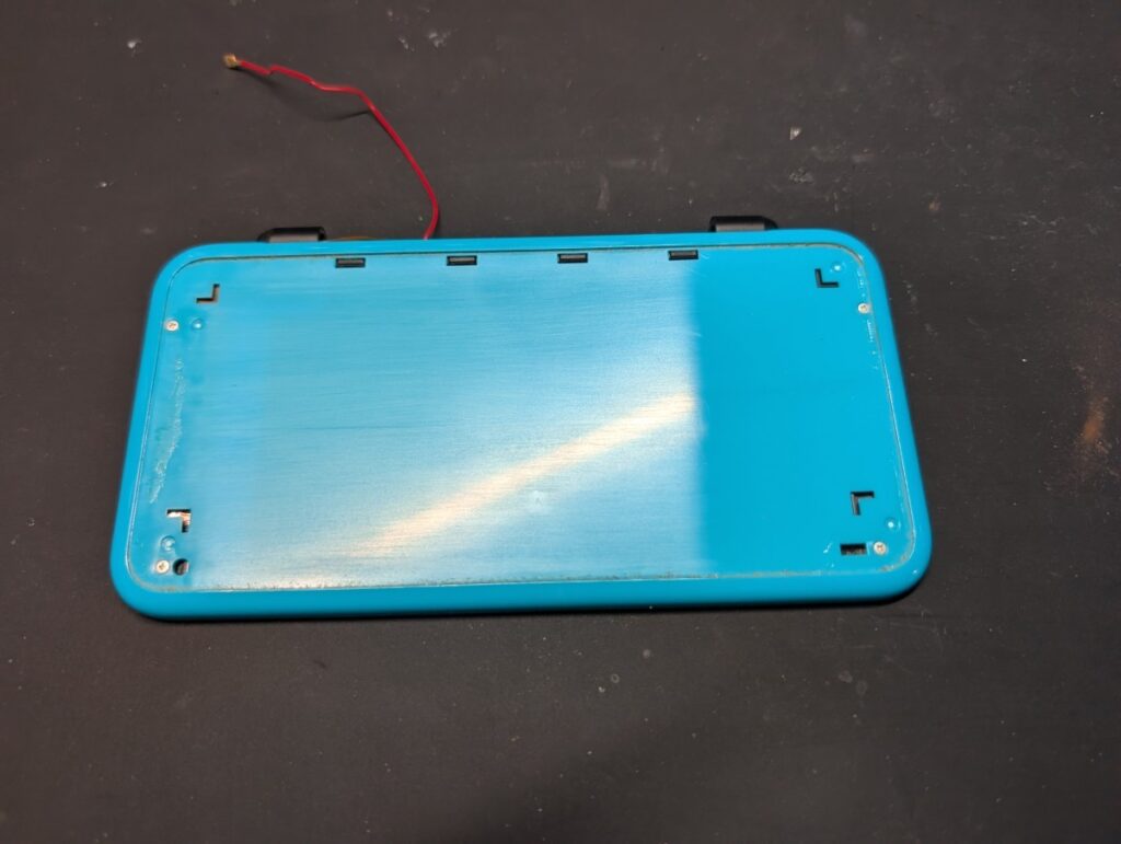 2DSLLの上画面交換時の写真