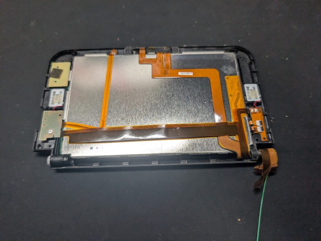 3DSLLの分解時の写真