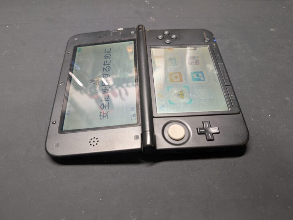 3DSLLの動作点検時の写真