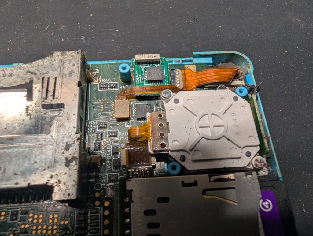 3DSのスライドパッドの写真