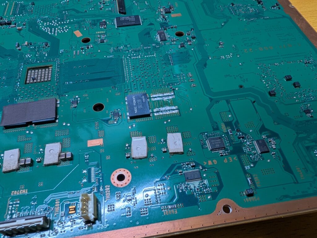 CECHB00のYLOD修理時の様子