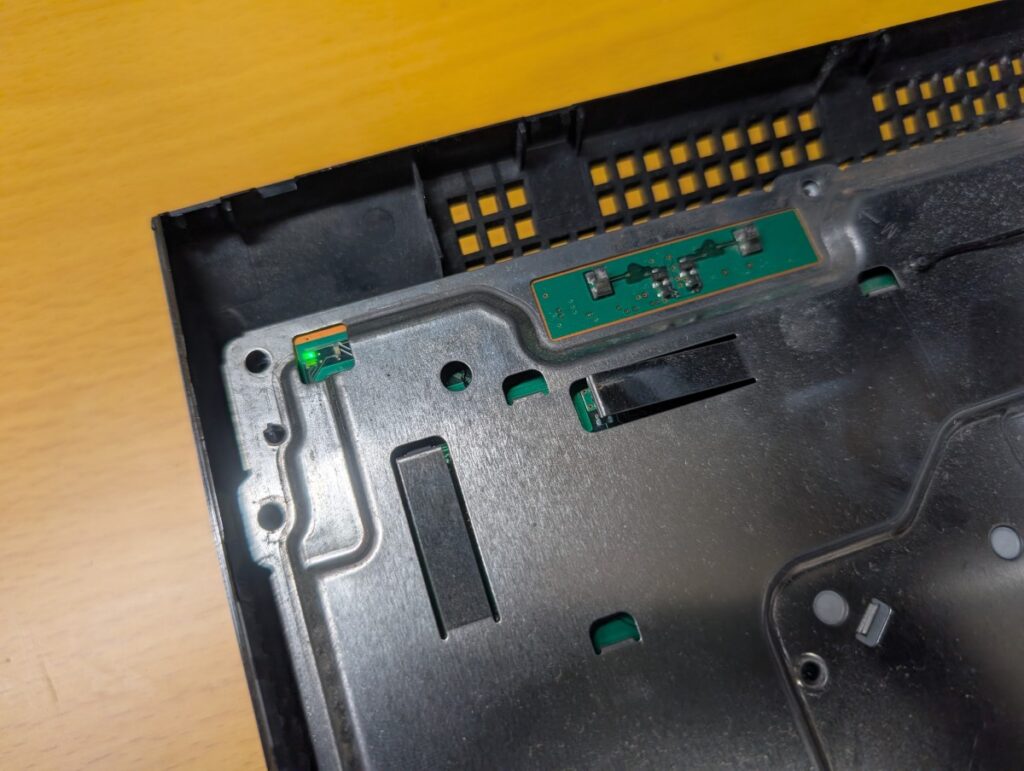 CECHH00の動作点検時の写真