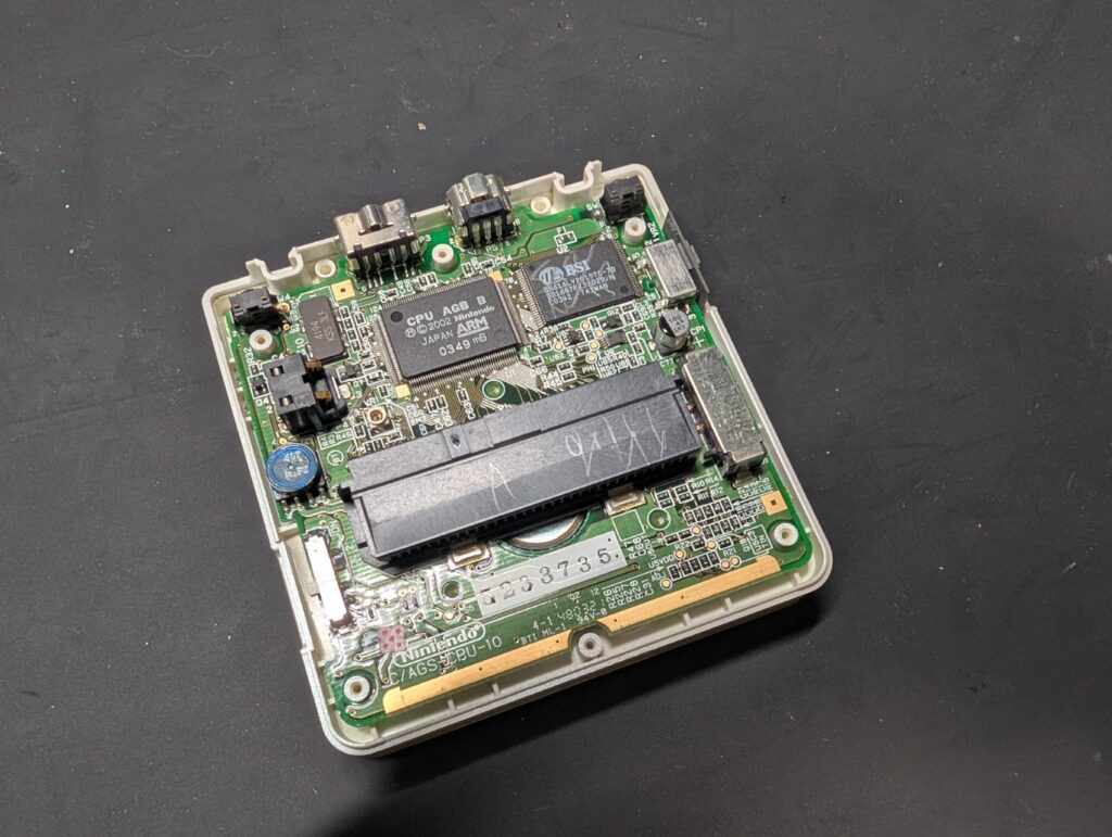 GBASPの組み立て時の写真