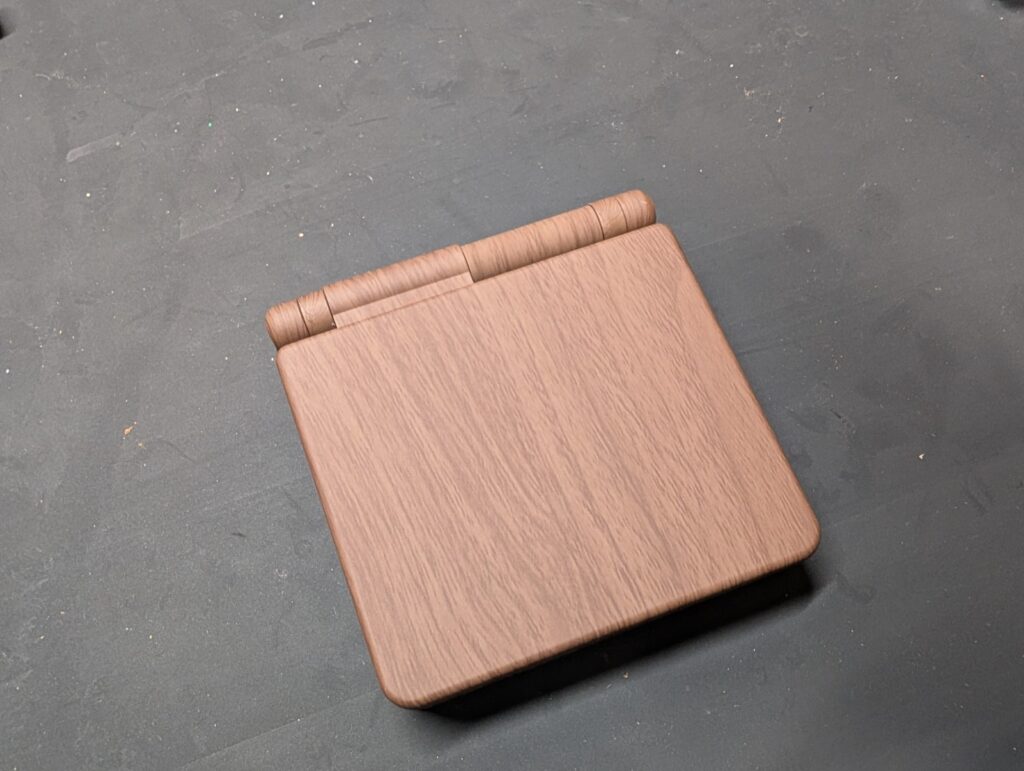 GBASPの外装交換時の写真