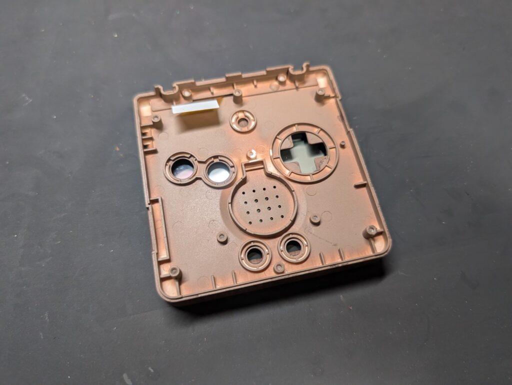 GBASPの外装交換時の写真