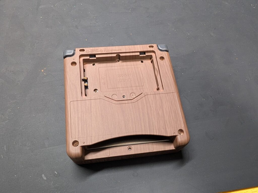 GBASPの外装交換時の写真