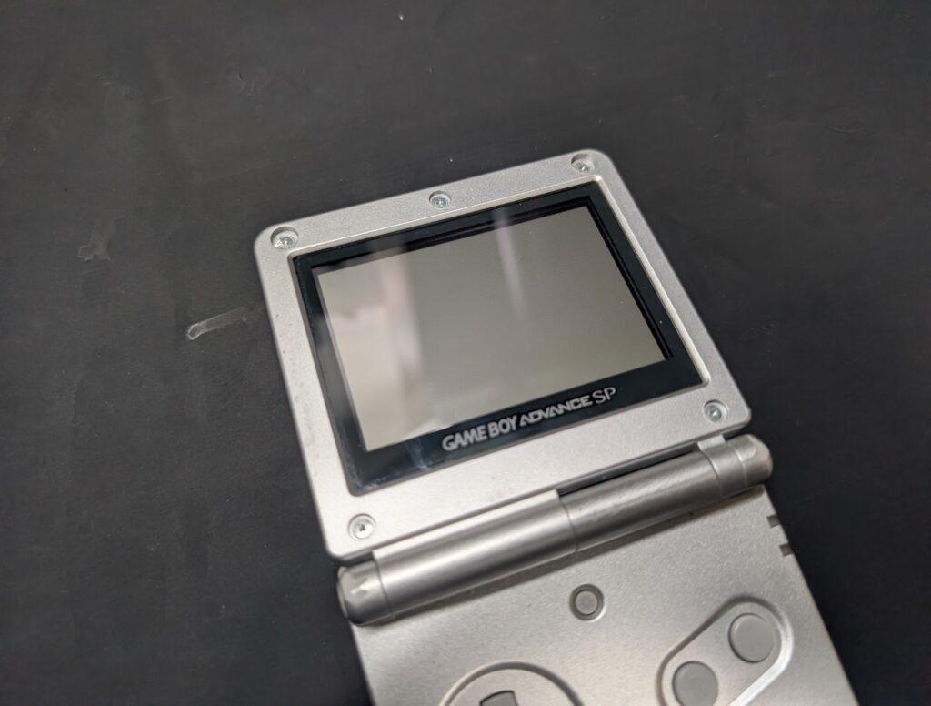 GBASPの外装交換時の写真