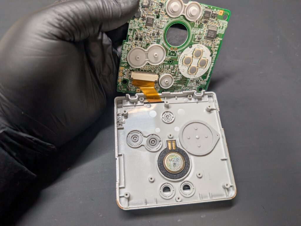 GBASPの外装交換時の写真