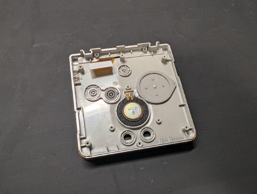 GBASPの外装交換時の写真