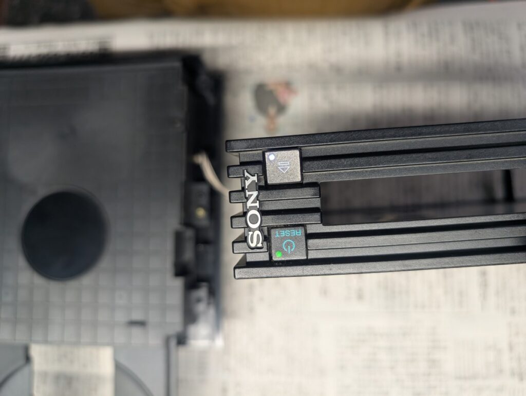 電源が落ちてしまうSCPH-18000の修理の点検