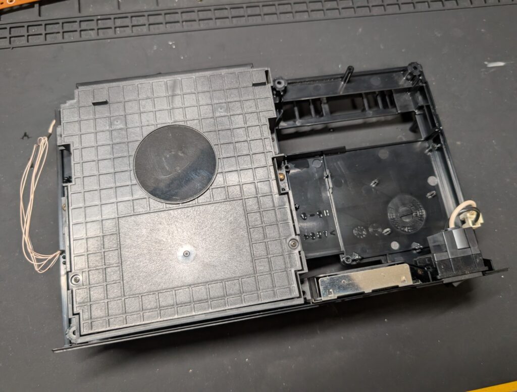 SCPH-10000の清掃時の様子