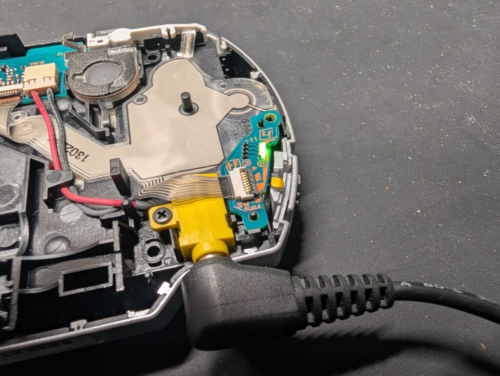 PSP-3000の基板修理時の写真