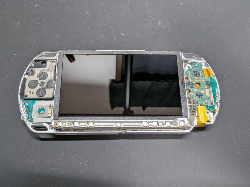 PSP-1000の内部の写真