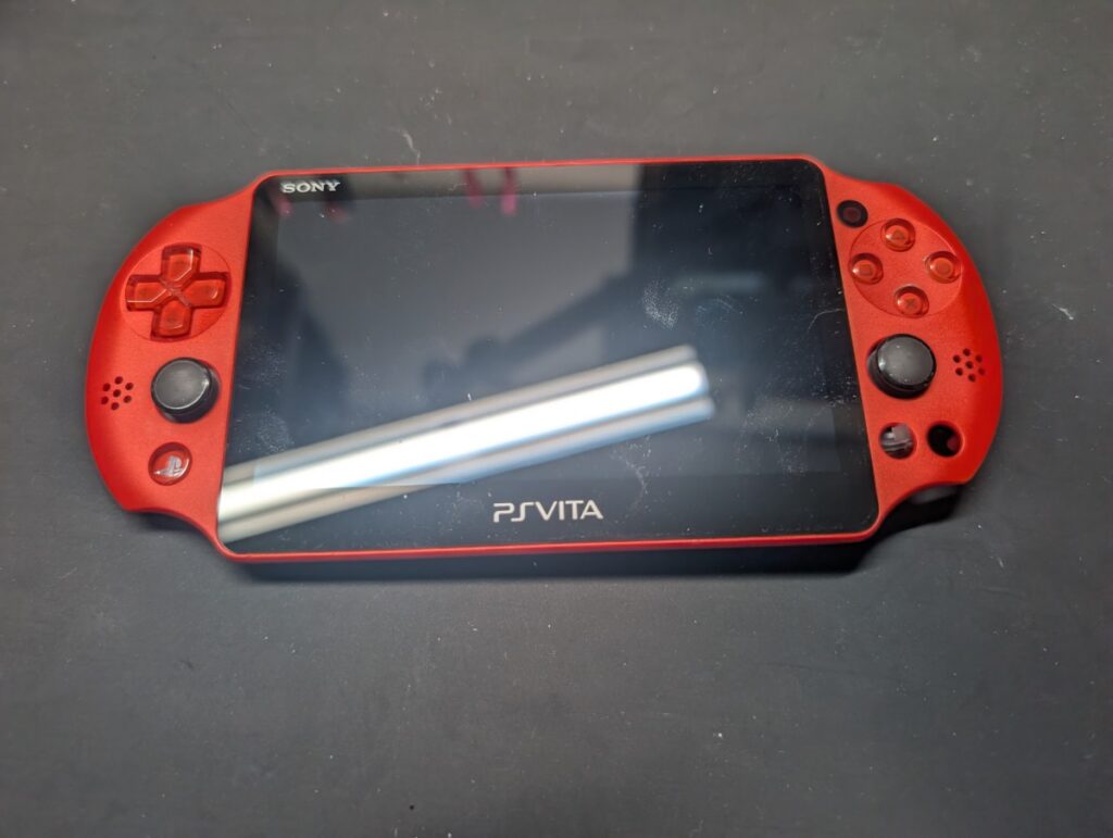 PSvitaの液晶交換時の写真