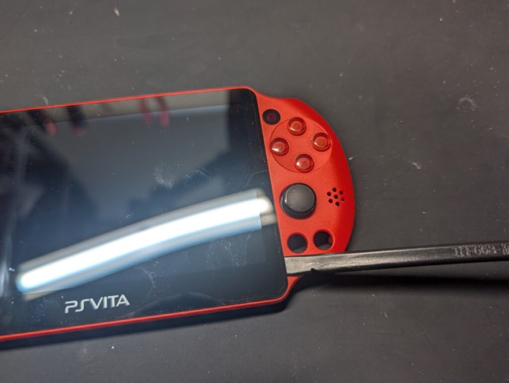 PSvitaの液晶交換時の写真