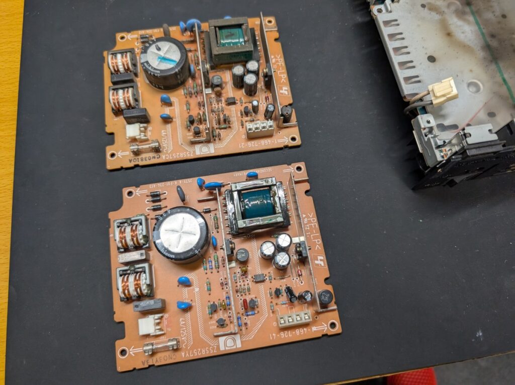 SCPH-50000の電源基板の写真