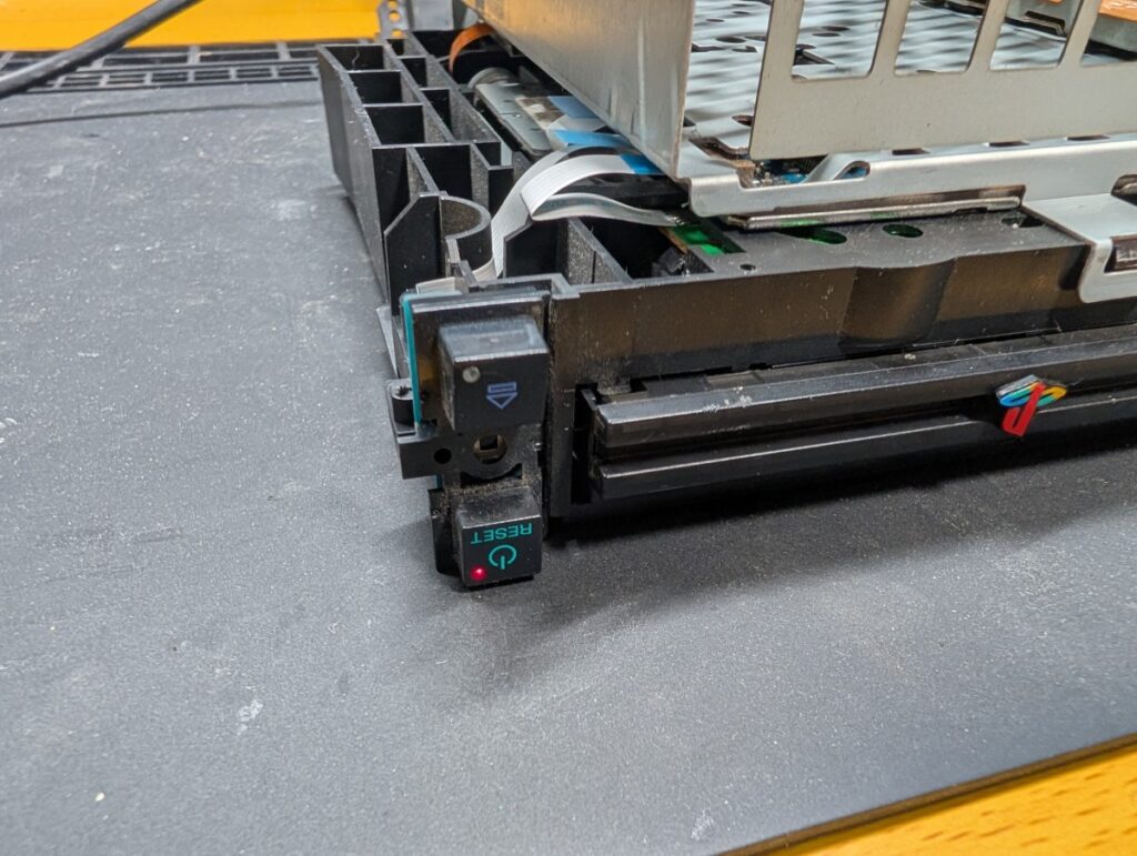 SCPH-50000のメイン基板を修理時の写真