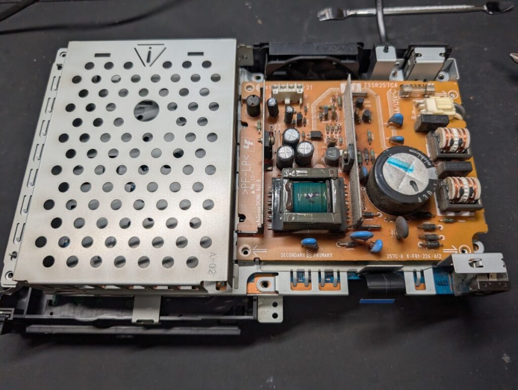 SCPH-50000の電源基板の写真