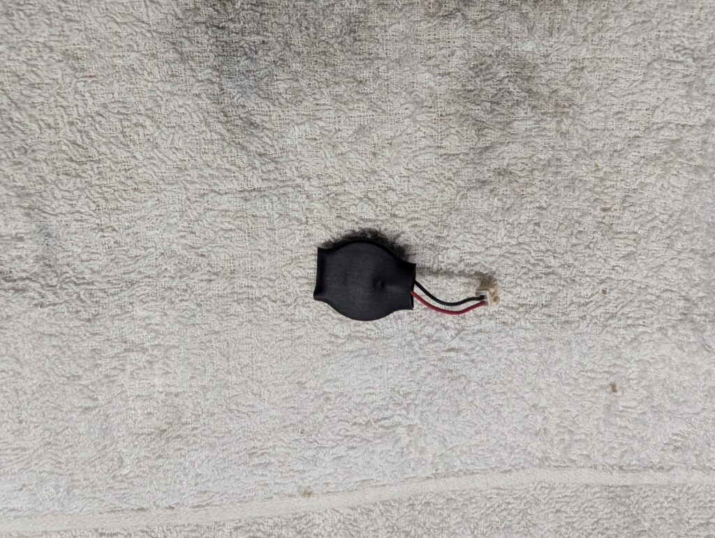 CECHA00電池交換時の様子