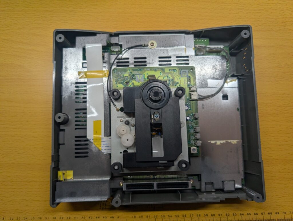 セガサターンの起動画面