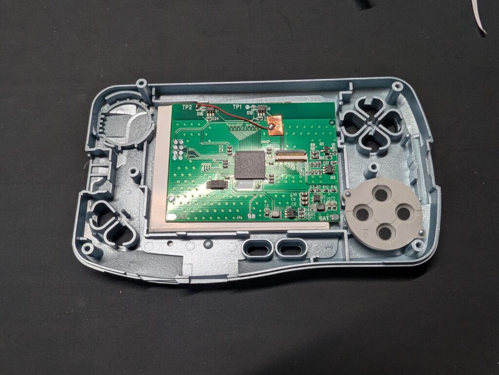 ワンダースワンの液晶をIPS液晶へと交換