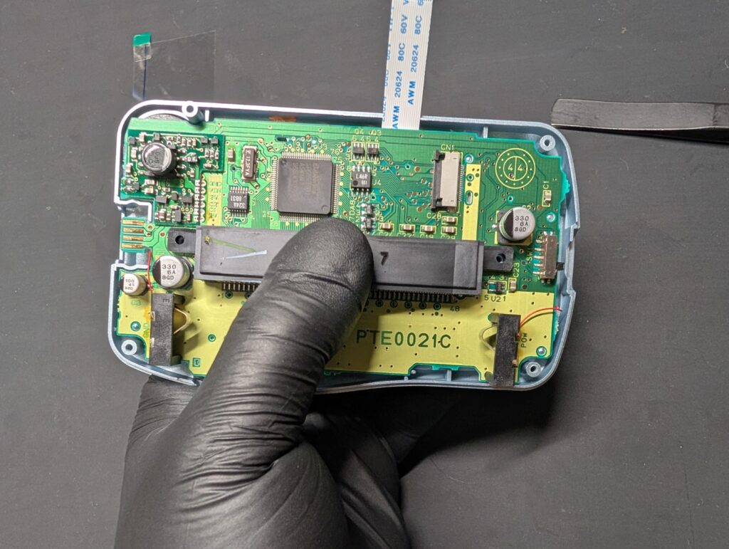 ワンダースワンの液晶をIPS液晶へと交換