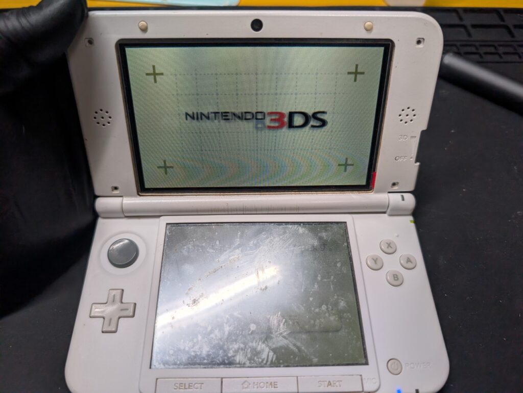 3DSLLの動作点検時の写真