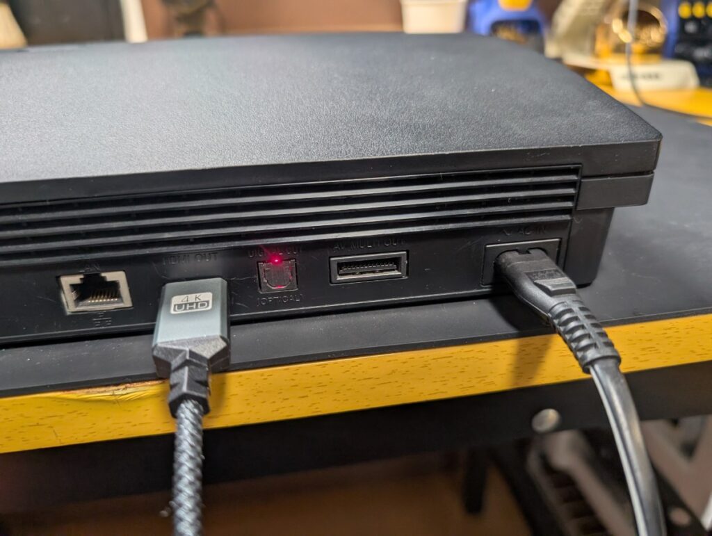 CECH-3000の点検時の写真