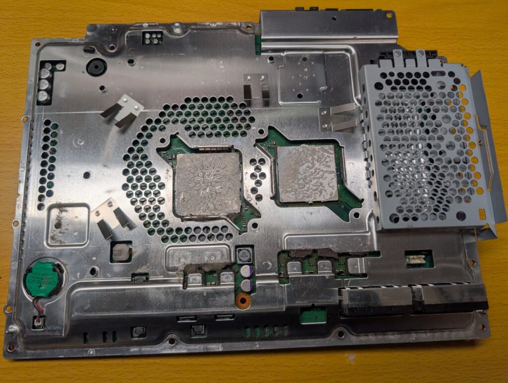 cecha00のYLOD修理後の動作点検時の写真