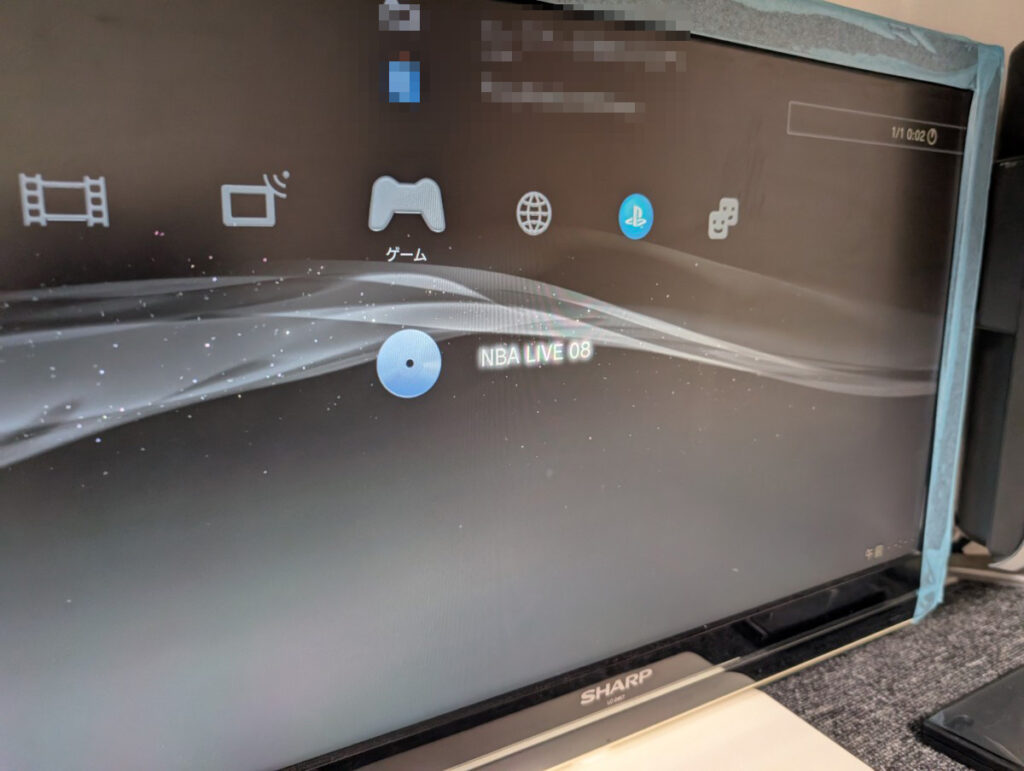 CECHA00の最終動作確認時の写真