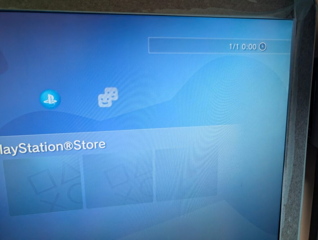 CECHA00のXMBの写真