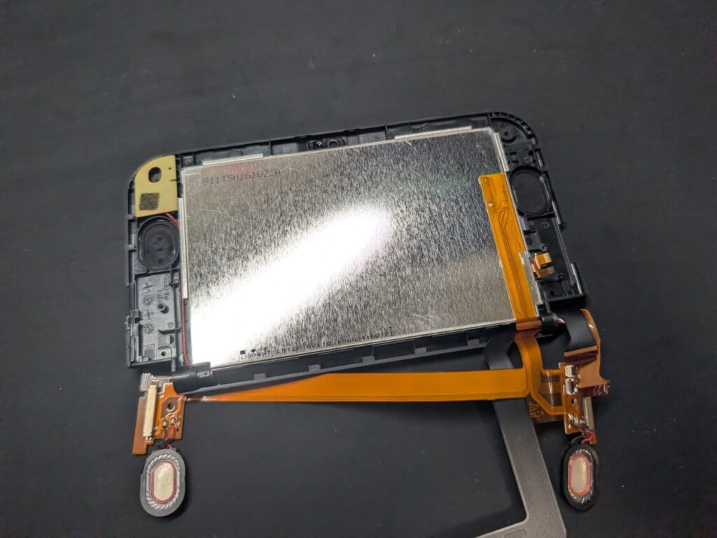 NEW3DSLLの上画面交換時の写真