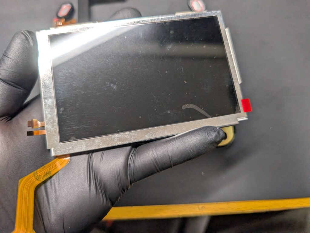 NEW3DSLLの上画面交換時の写真