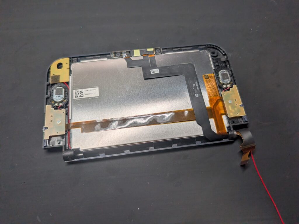 NEW3DSLLのフェイスプレート交換時の写真