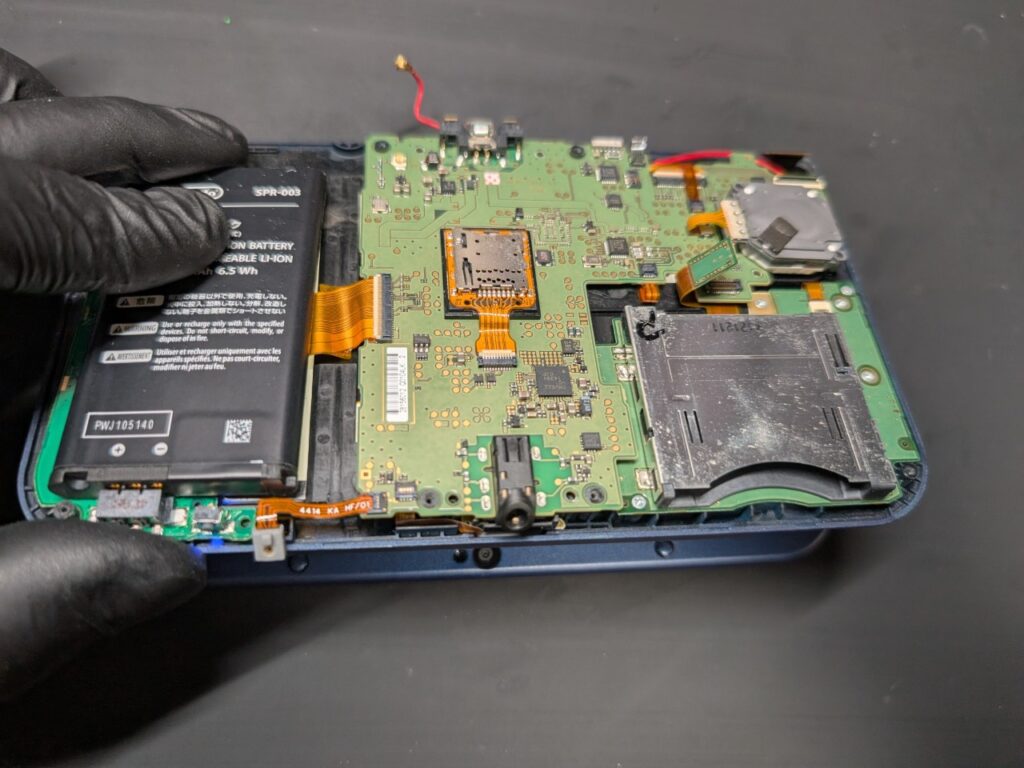 NEW3DSLLの動作点検時の写真