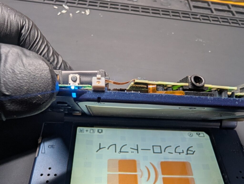 NEW3DSLLの動作点検時の写真