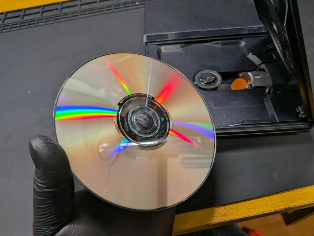 ディスクチェック時の写真