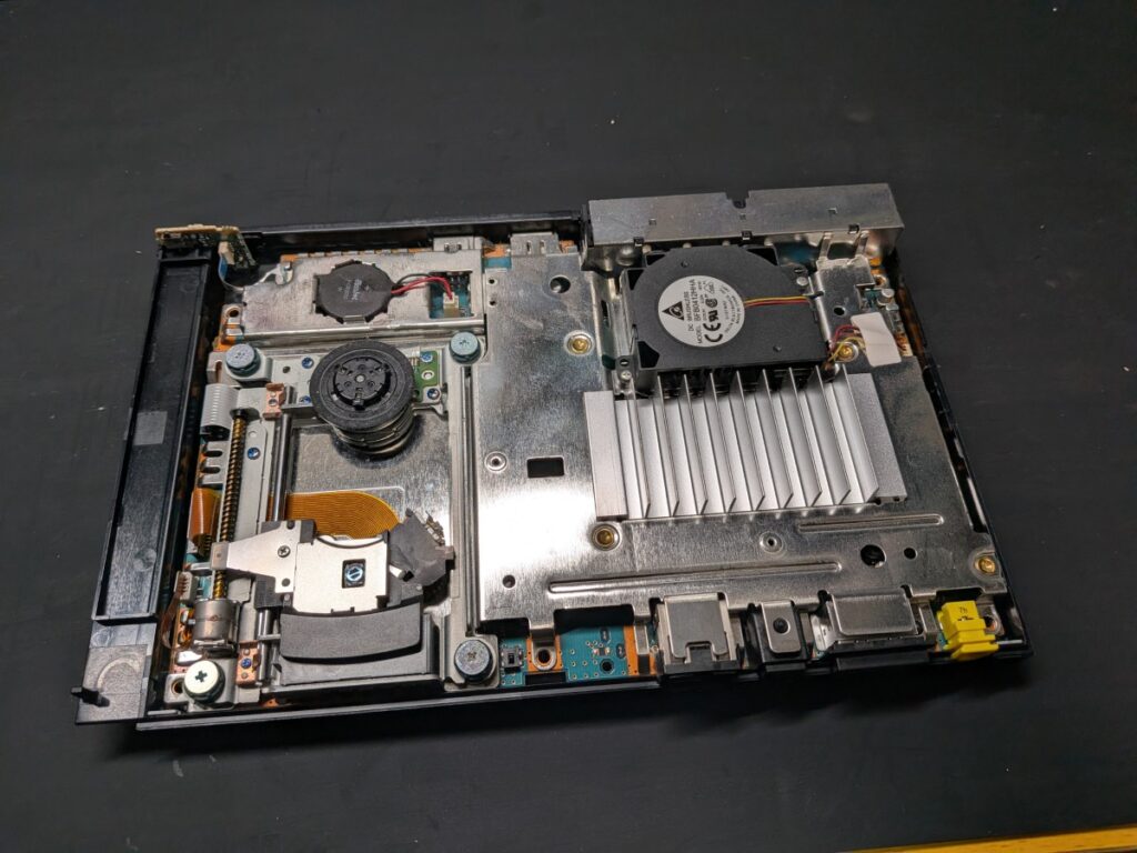 SCPH-75000の内部の写真