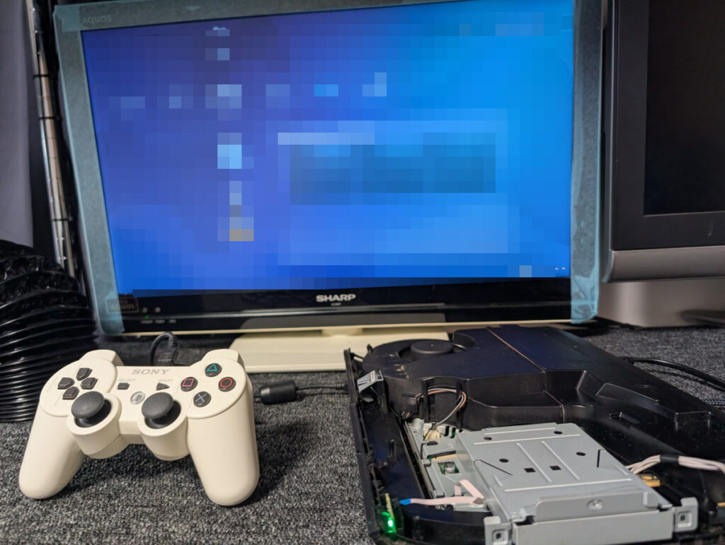 CECH-4300の修理完了後の写真