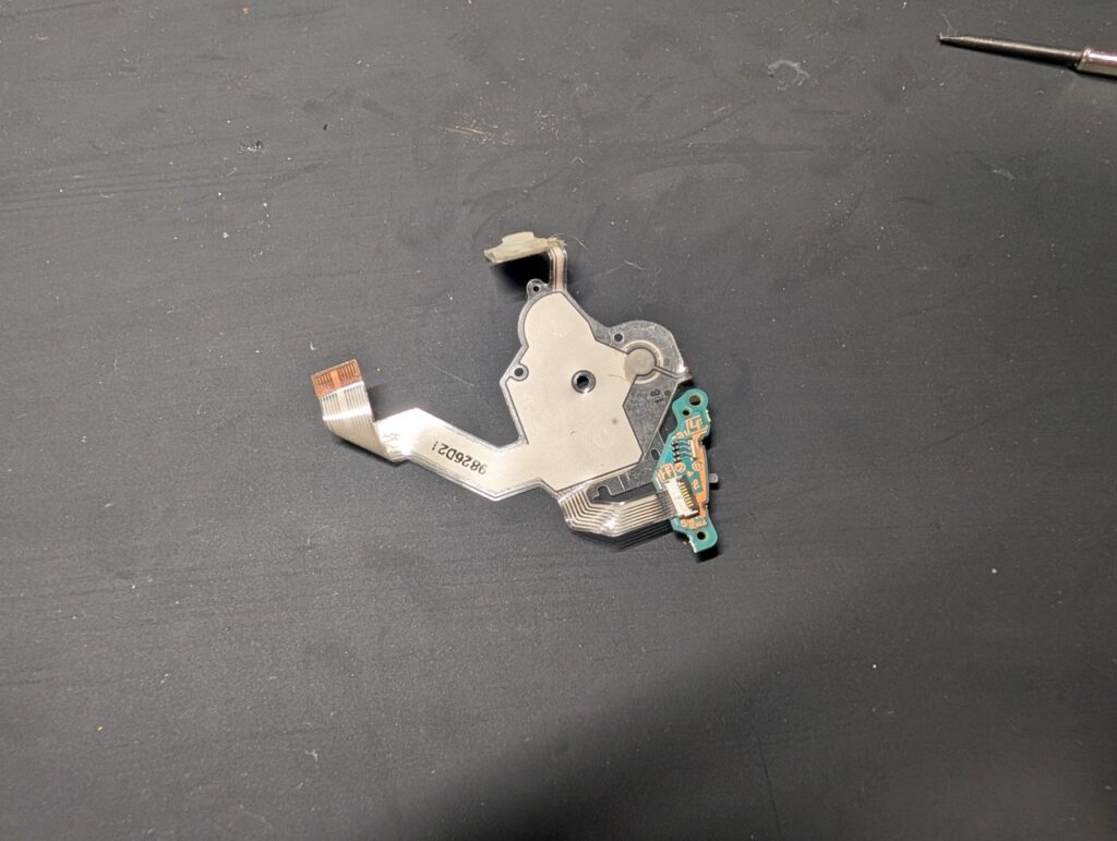 PSP-3000の古いボタンシート