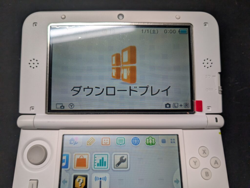 画面交換後の動作点検時の様子