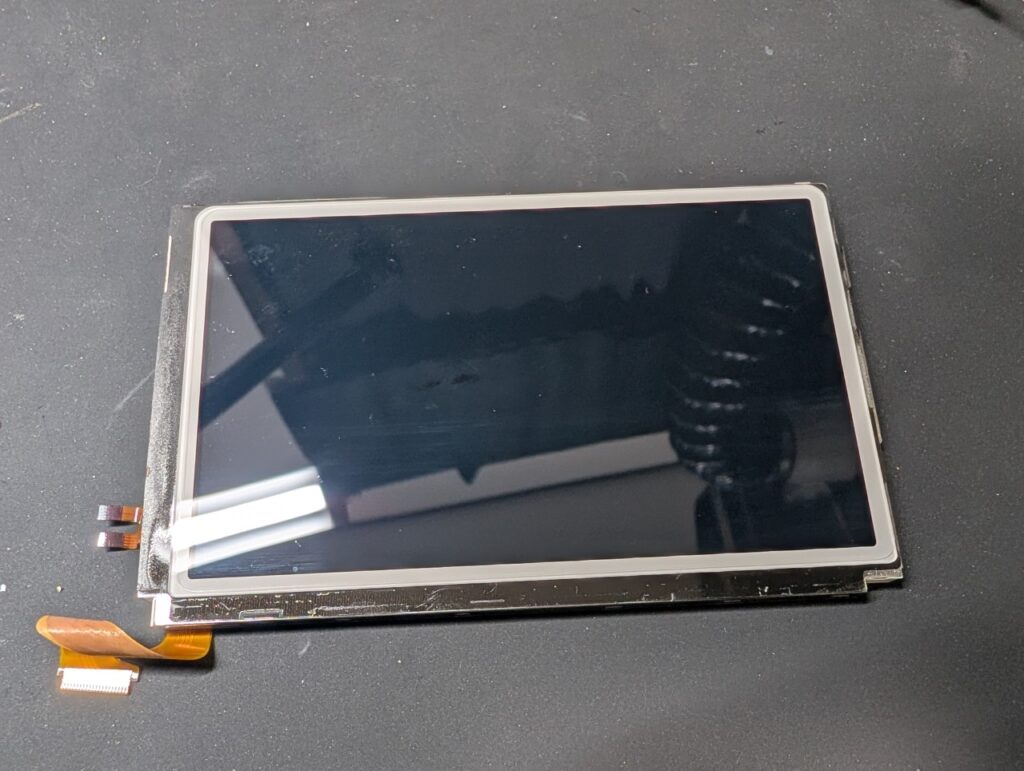 画面交換後の動作点検時の様子